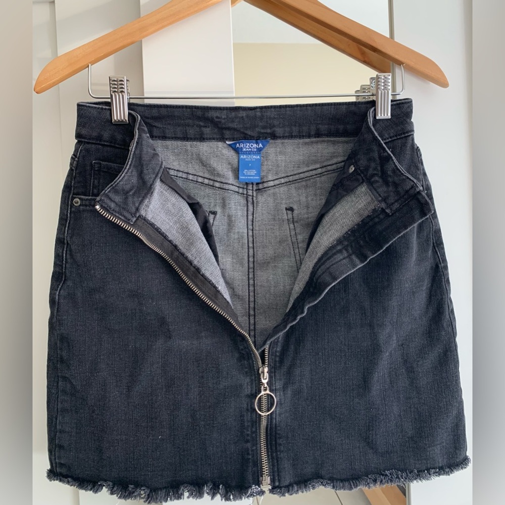 Arizona denim jean black mini skirt black - Picture 3 of 4